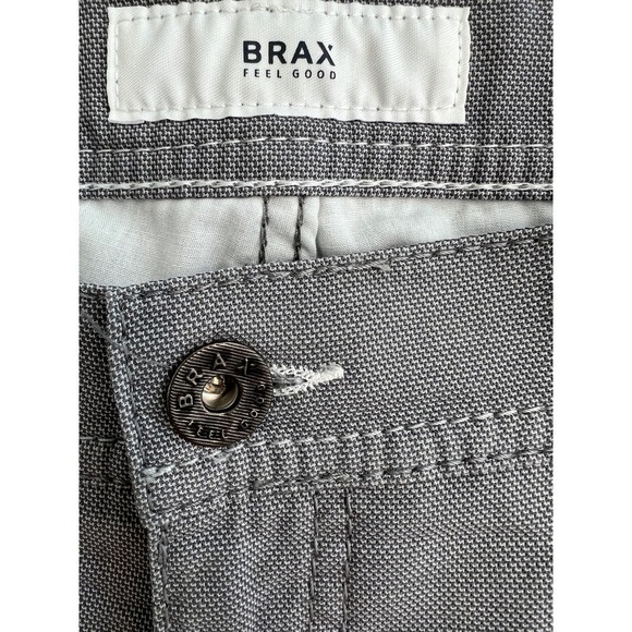 BRAX Feel Good Cooper Fancy Regular Fit Pants, Cement Gray 38/32 - Picture 6 of 9